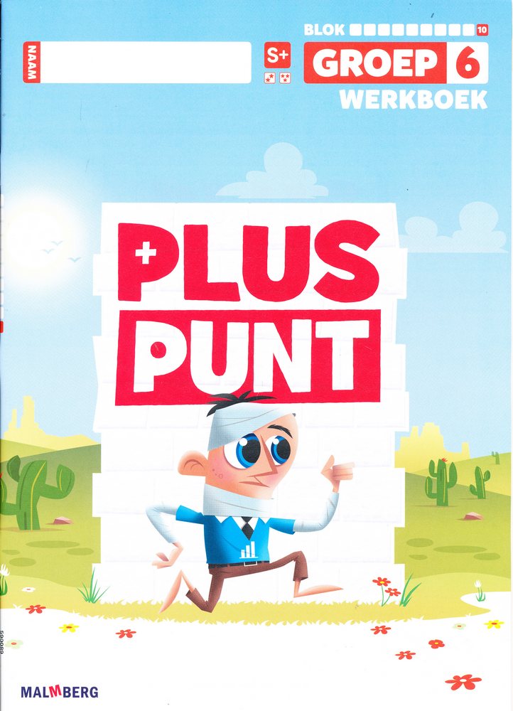 Pluspunt versie 4 Werkboek blok 10 groep 6 S+ (per stuk)