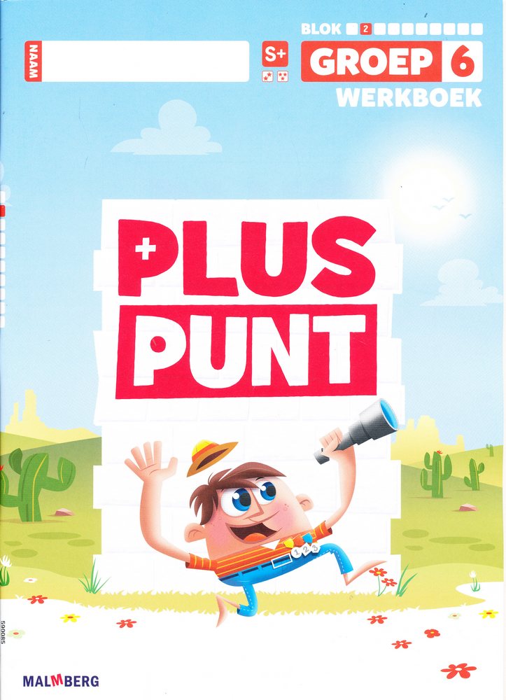 Pluspunt versie 4 Werkboek blok 2 groep 6 S+ (per stuk)