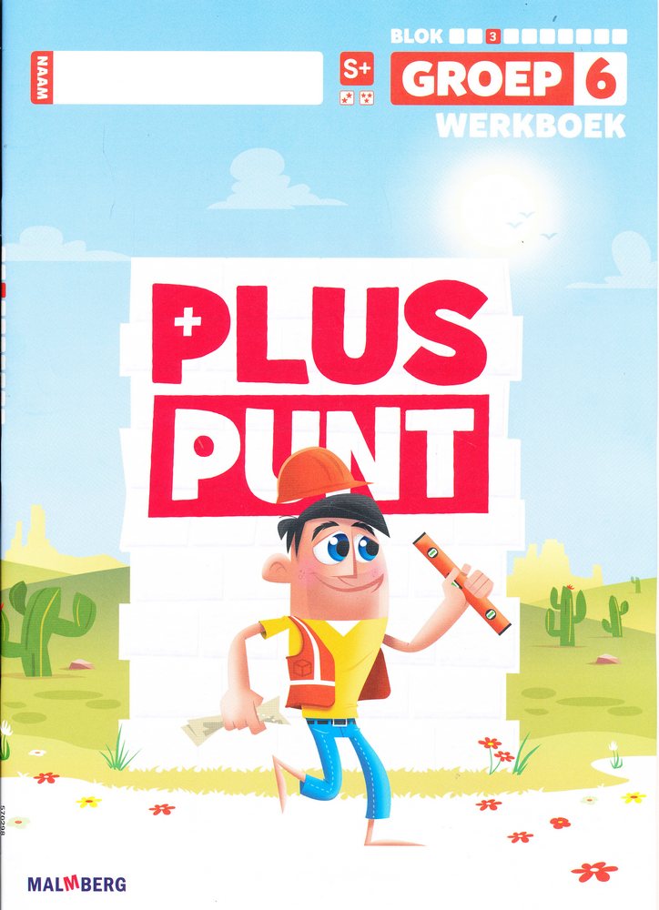 Pluspunt versie 4 Werkboek blok 3 groep 6 S+ (per stuk)