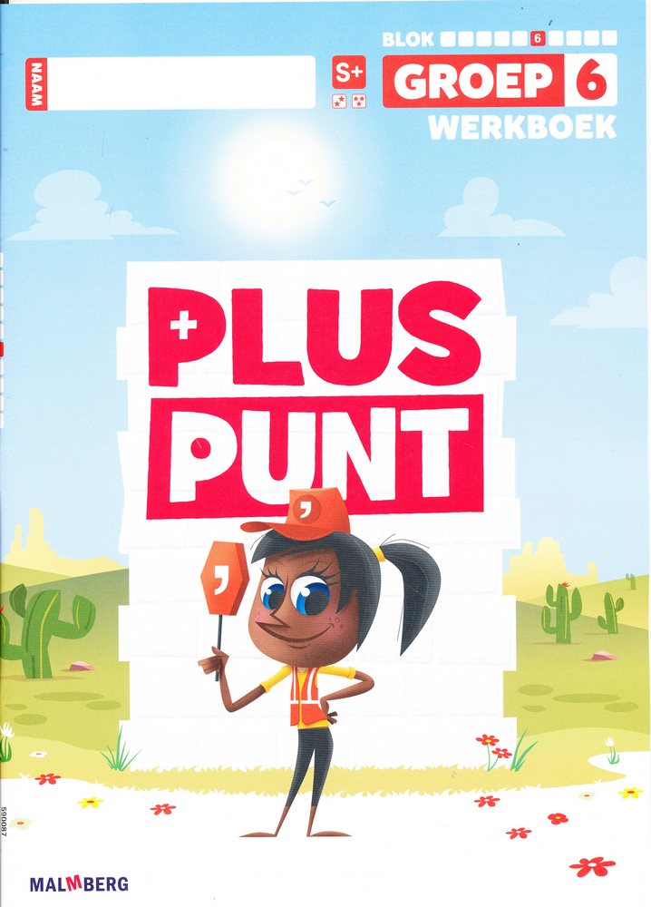 Pluspunt versie 4 Werkboek blok 6 groep 6 S+ (per stuk)