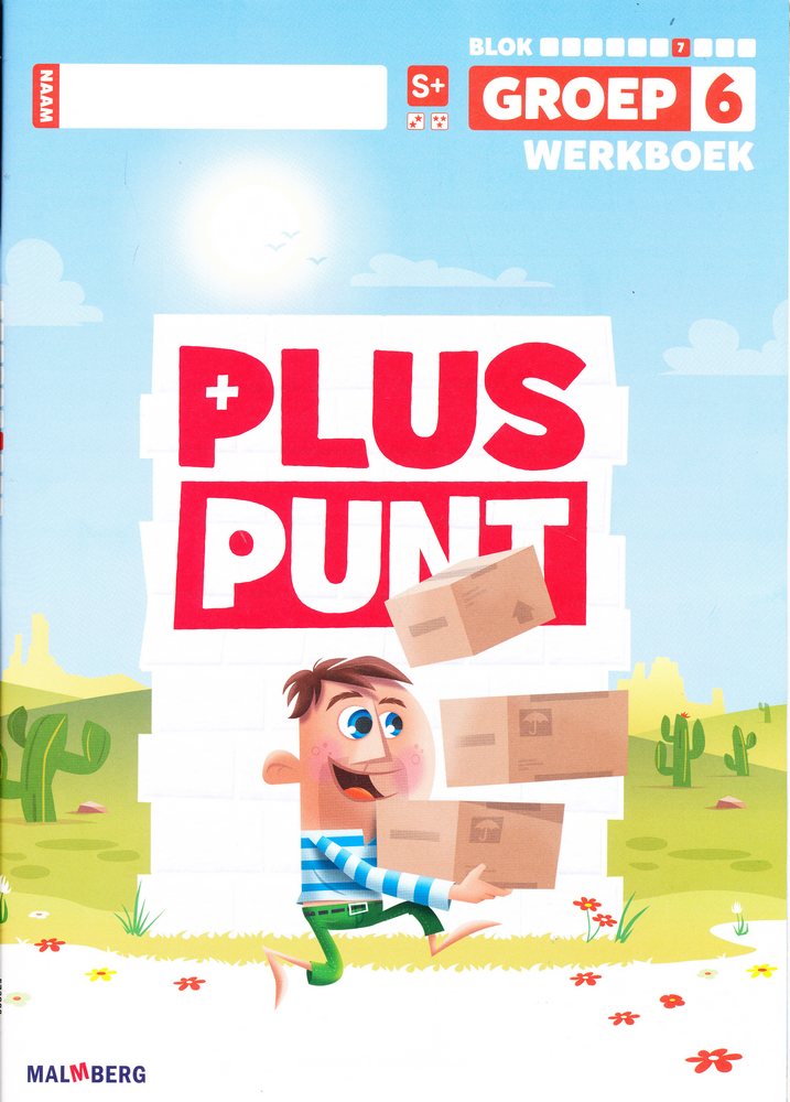 Pluspunt versie 4 Werkboek blok 7 groep 6 S+ (per stuk)