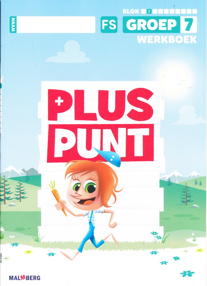 Pluspunt versie 4 Werkboek blok 2 groep 7 FS (per stuk)