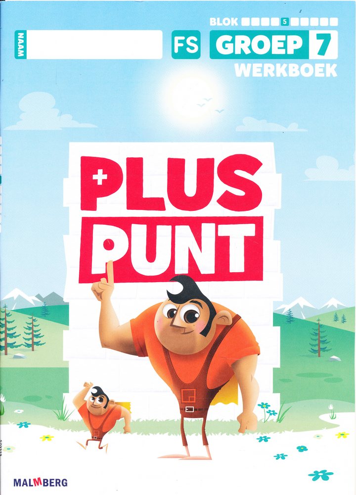 Pluspunt versie 4 Werkboek blok 5 groep 7 FS (per stuk)