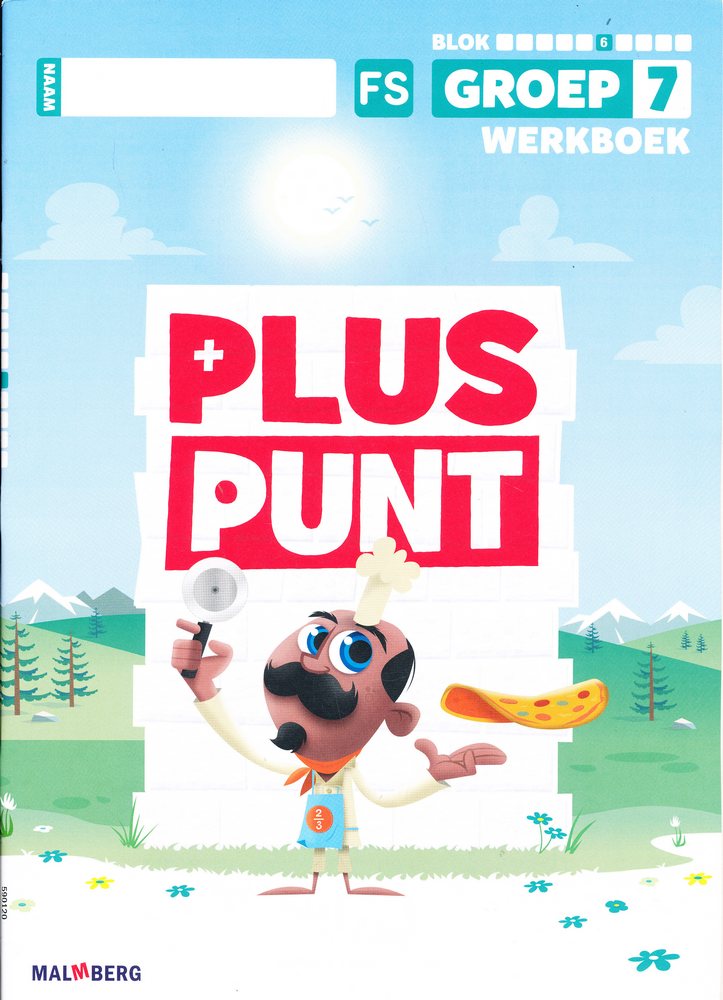 Pluspunt versie 4 Werkboek blok 6 groep 7 FS (per stuk)