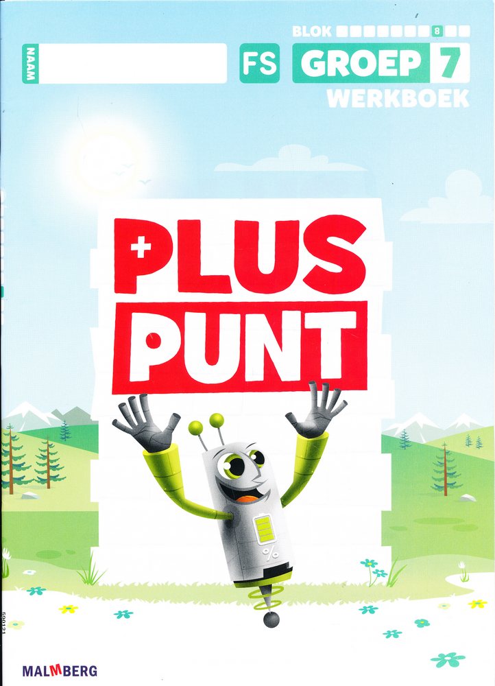 Pluspunt versie 4 Werkboek blok 8 groep 7 FS (per stuk)
