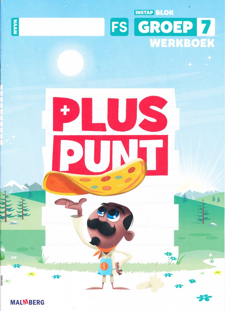 Pluspunt versie 4 Werkboek Instapblok groep 7 S Plus (per stuk)