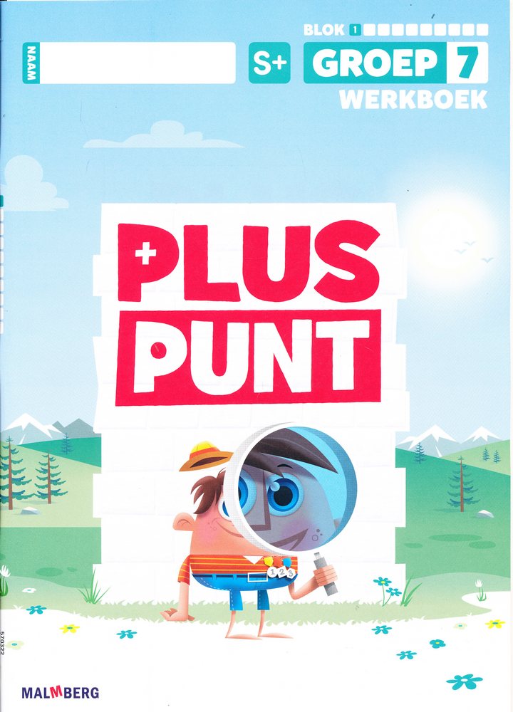 Pluspunt versie 4 Werkboek blok 1 groep 7 S+ (per stuk)