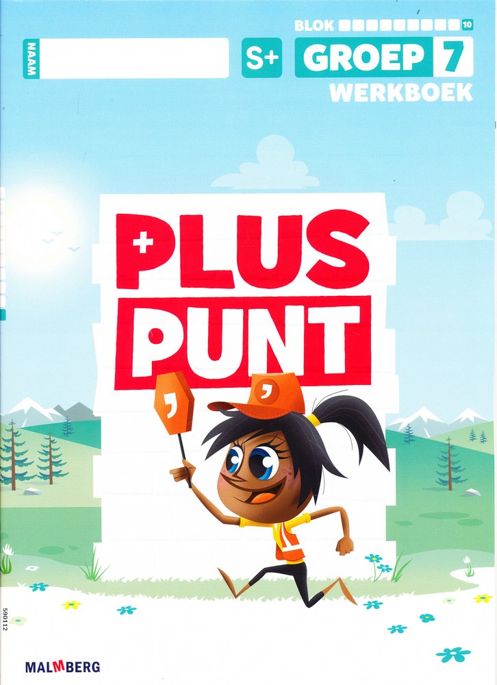 Pluspunt versie 4 Werkboek blok 10 groep 7 S+ (per stuk)