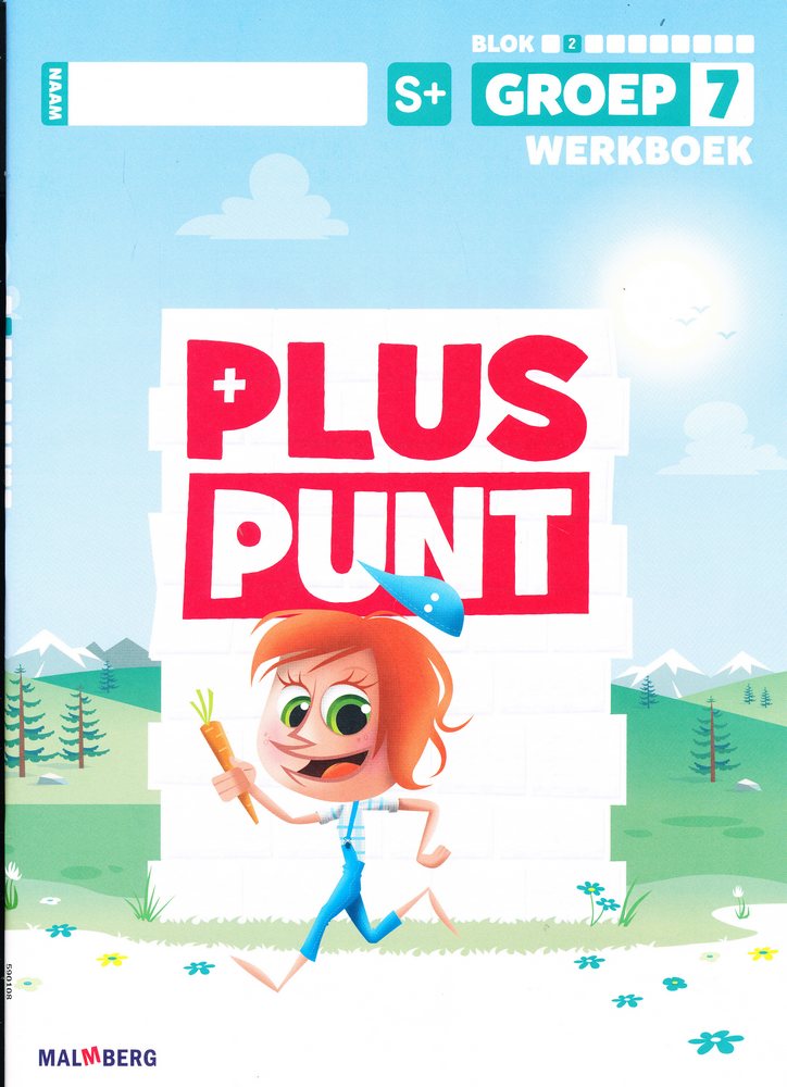 Pluspunt versie 4 Werkboek blok 2 groep 7 S+ (per stuk)