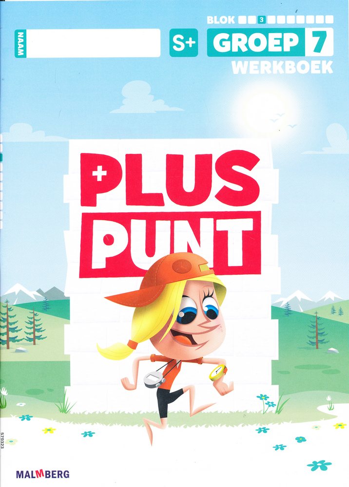 Pluspunt versie 4 Werkboek blok 3 groep 7 S+ (per stuk)