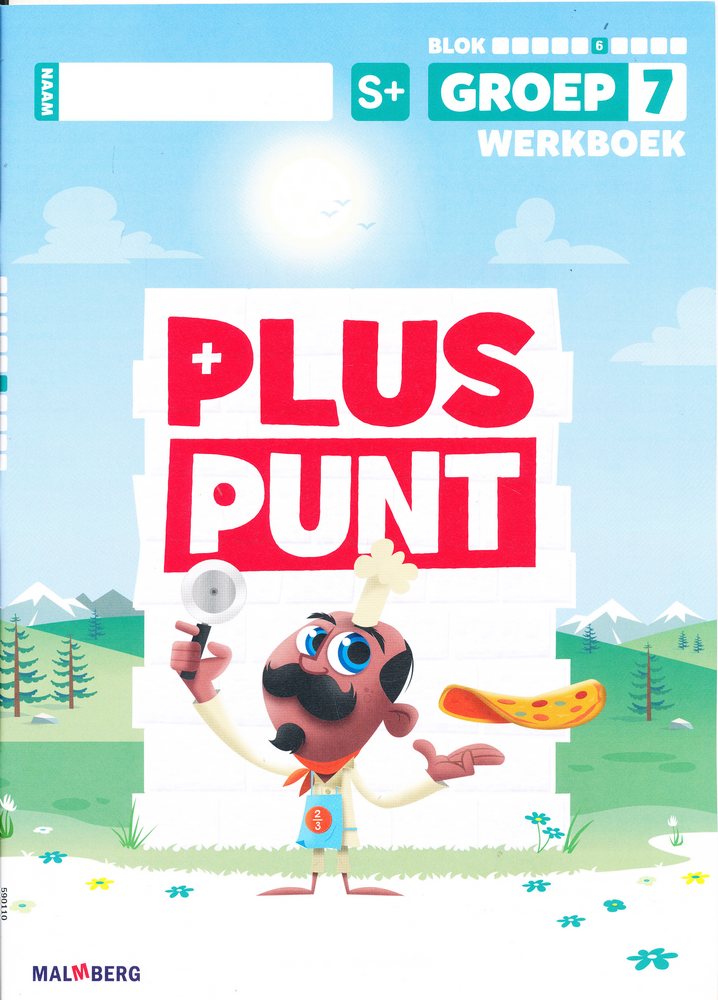 Pluspunt versie 4 Werkboek blok 6 groep 7 S+ (per stuk)