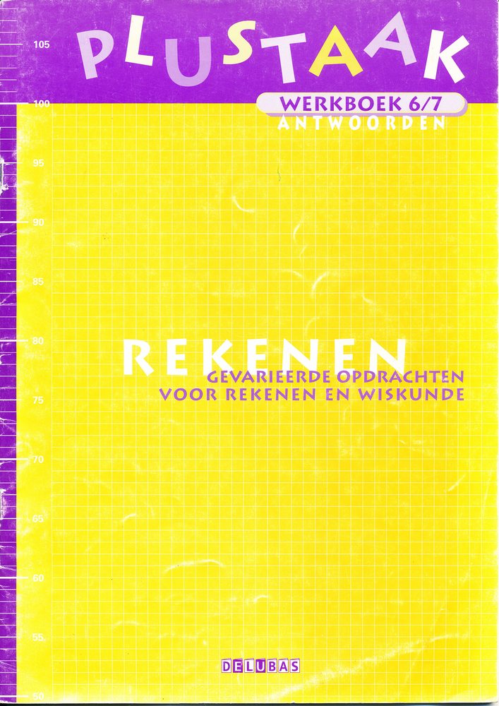 Plustaak Antwoorden Rekenen Werkboek groep 6-7