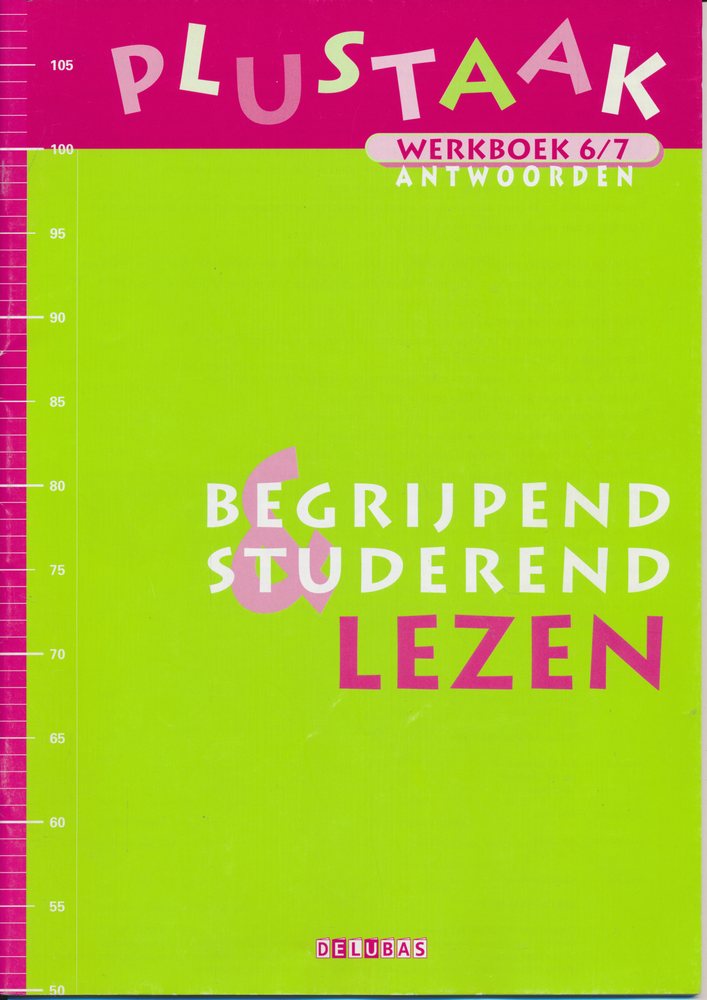 Plustaak Begrijpend Studerend Lezen antwoorden 6/7