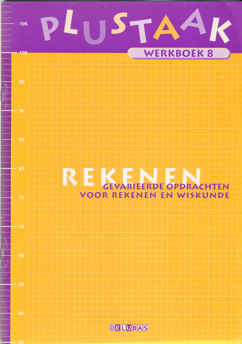 Plustaak Rekenen werkboek groep 8 (per stuk)