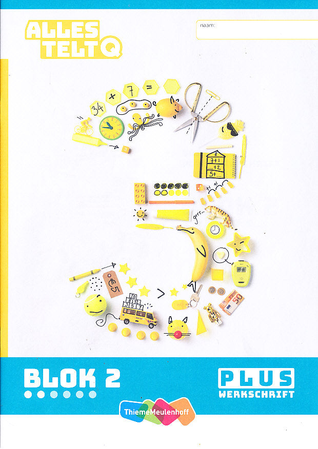 Alles Telt Q Werkschrift Plus blok 2 groep 3 (per stuk)