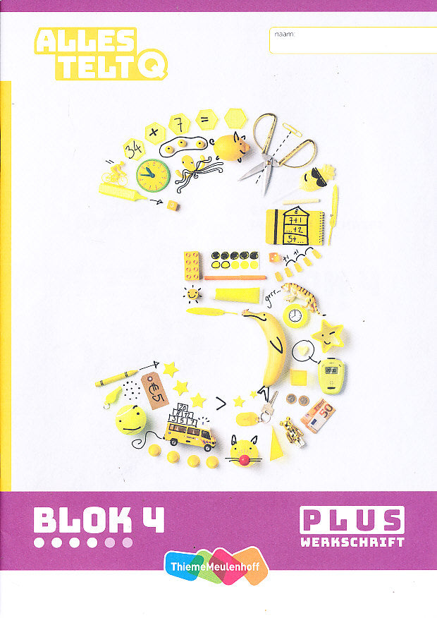 Alles Telt Q Werkschrift Plus blok 4 groep 3 (per stuk)