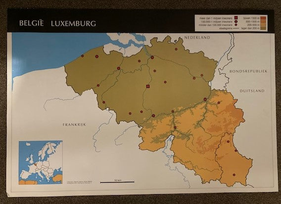 Poster België Luxemburg
