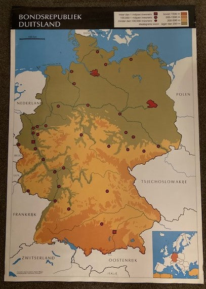 Poster Bondsrepubliek Duitsland