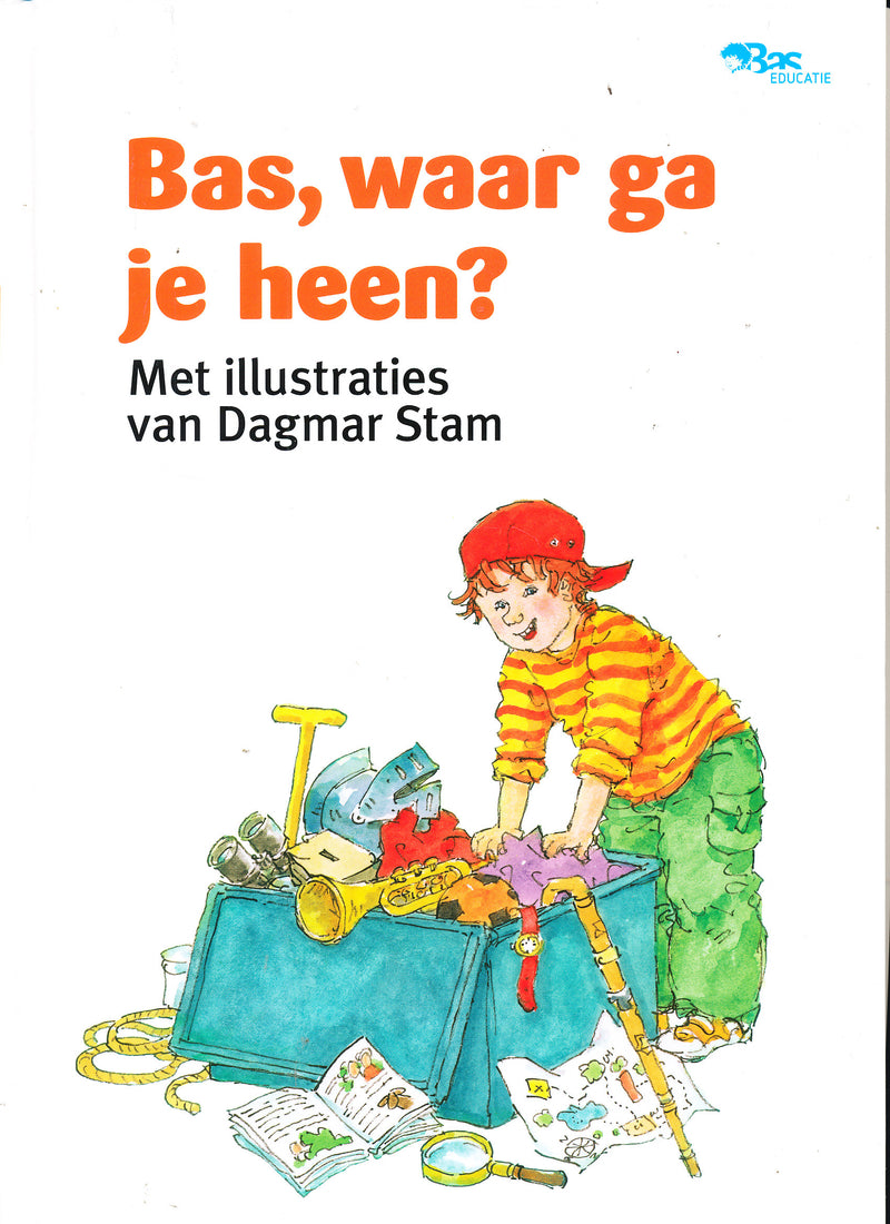 Bas, waar ga je heen? Prentenboek