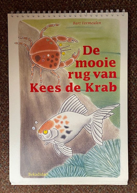 Prentenboek De mooie rug van Kees de Krab