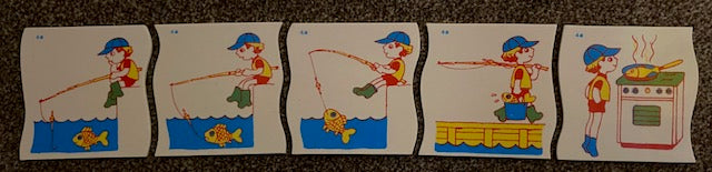 Puzzel 4A Jongen vist