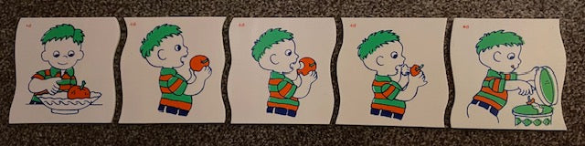 Puzzel 4D Appel eten