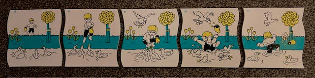 Puzzel 8F Eendjes voeren