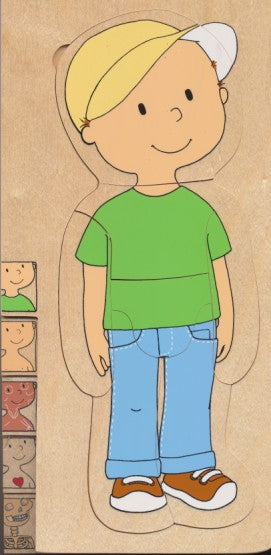 Puzzel Jongen (5 lagen)