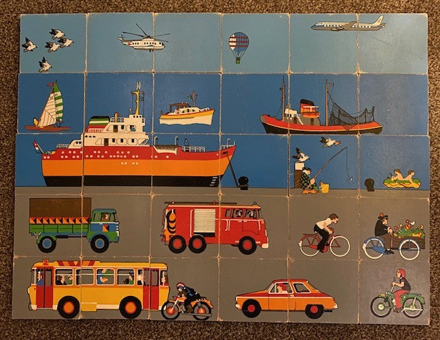 Puzzel Vervoersmiddelen (30 stukjes)