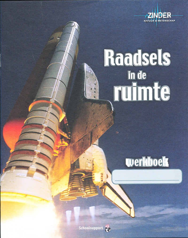 Zinder 11+ Mens & Maatschappij Werkboek Raadsels in de ruimte (per stuk)