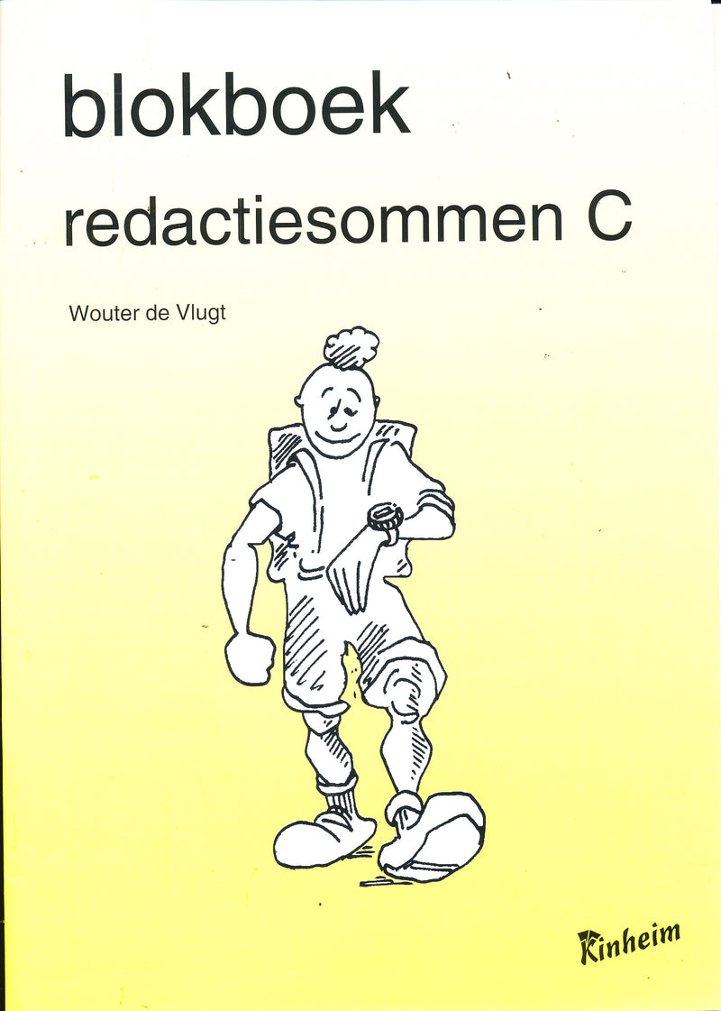 Kinheim Blokboek Redactiesommen C groep 7 (per stuk)