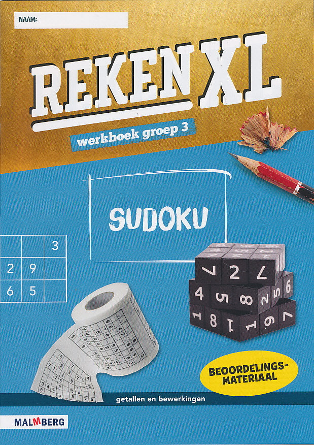 RekenXL Werkboek Sudoku groep 3 (per stuk)