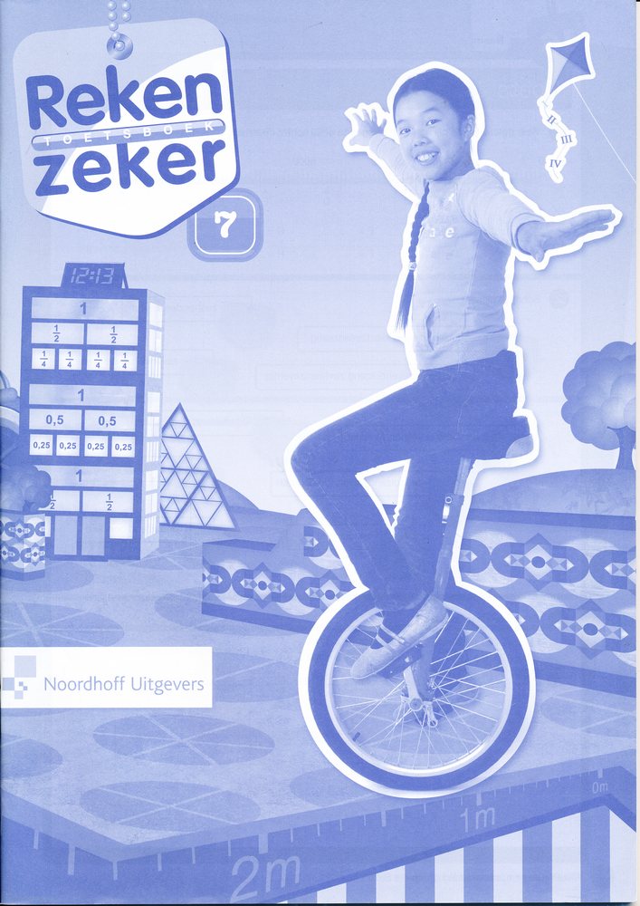 Reken Zeker Toets boek groep 7 (per stuk)