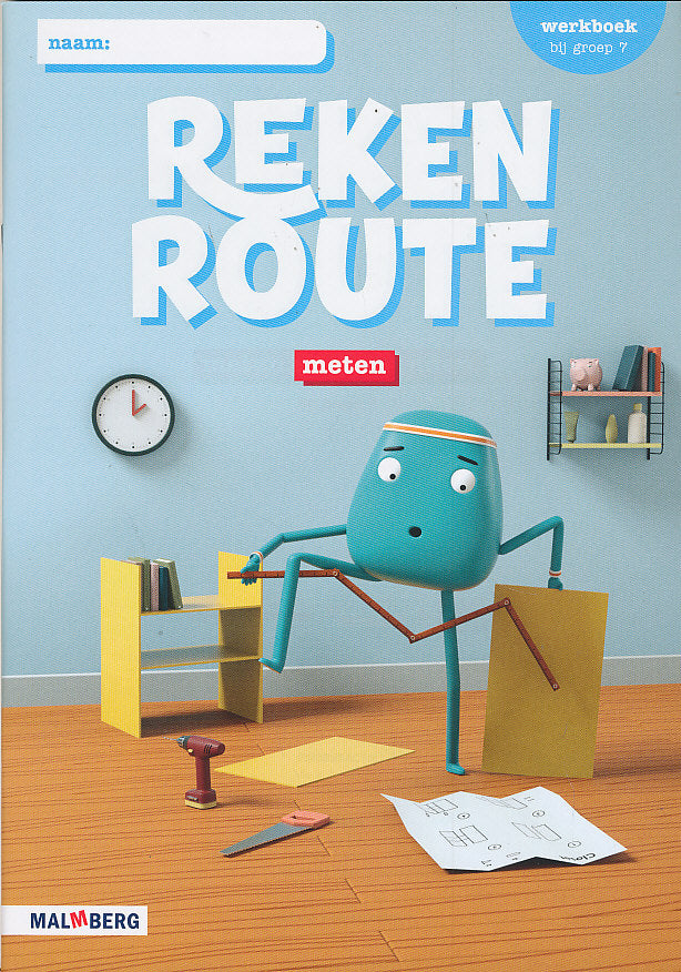 Reken Route Werkboek Meten groep 7 (per stuk)
