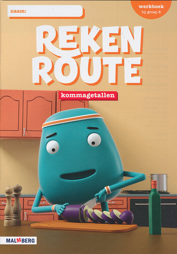 Reken Route Werkboek Kommagetallen groep 8 (per stuk)