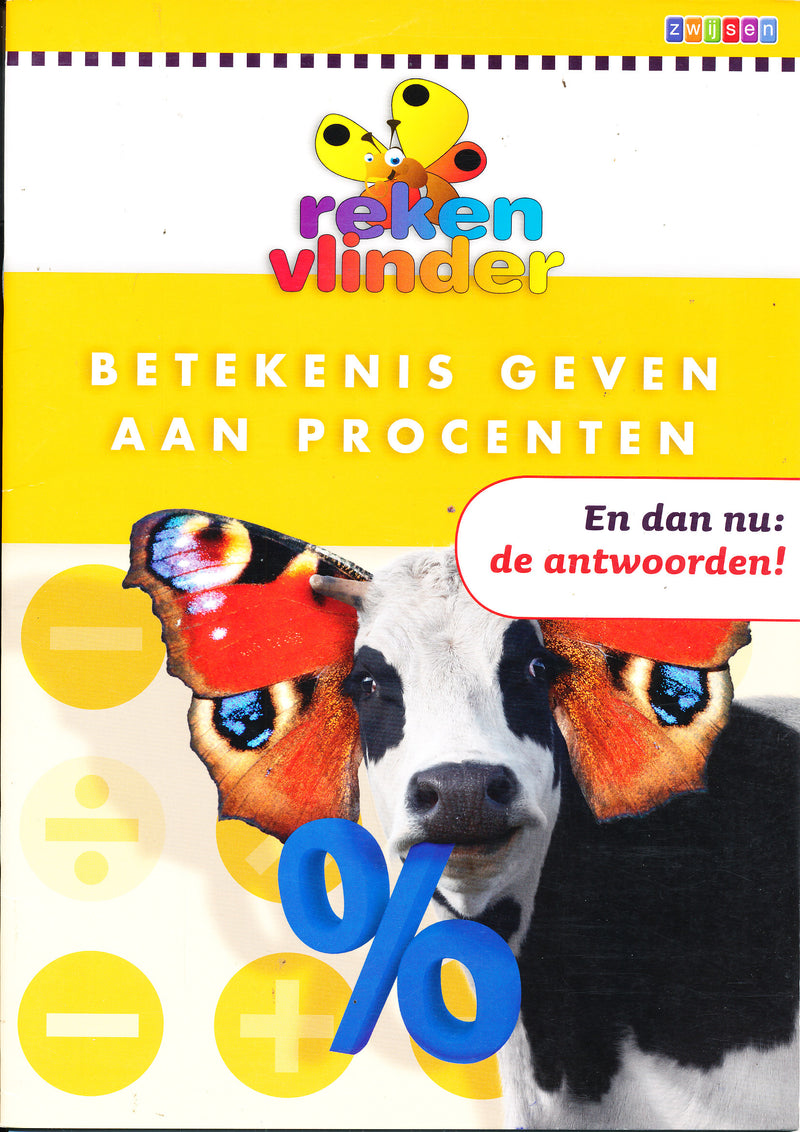 Rekenvlinder Antwoorden Betekenis geven aan Procenten