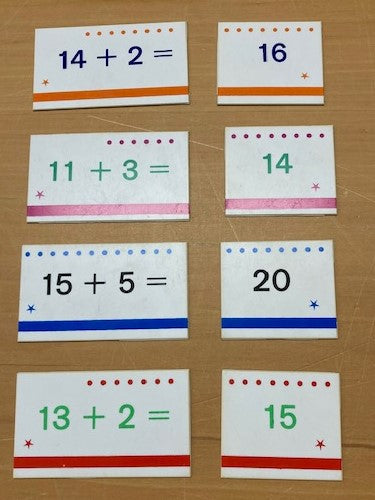 Reken stip set 3 (optelsommen tot 20)