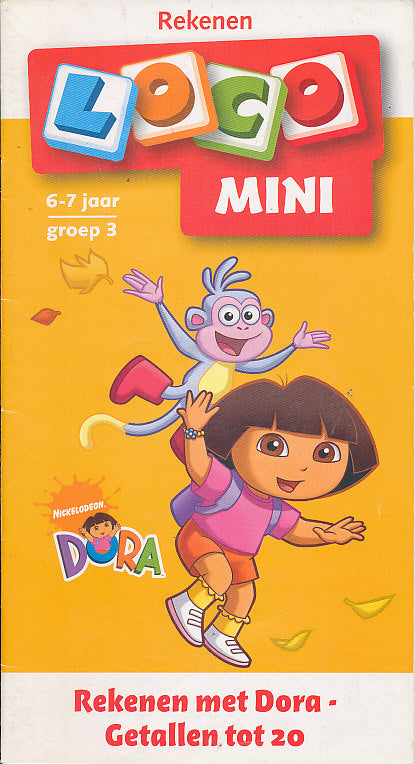 Mini Loco Rekenen met Dora, getallen tot 20 (6-7 jaar)