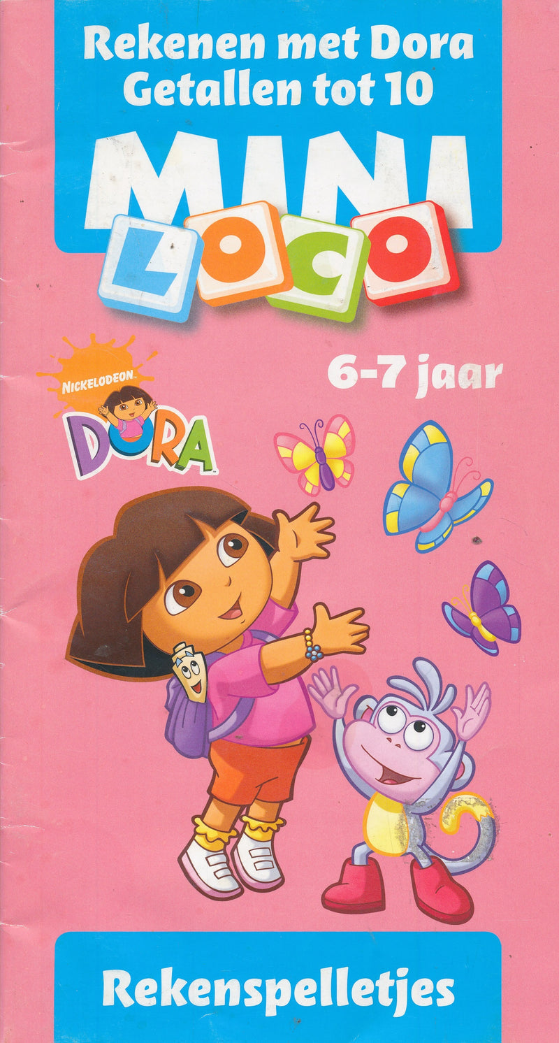 Mini Loco Rekenspelletjes Rekenen met Dora getallen tot 10