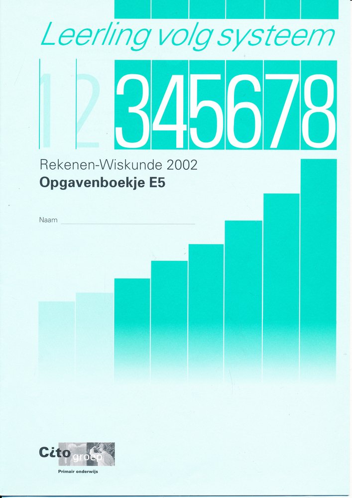 LOVS Rekenen/Wiskunde 2002 Opgavenboekje E5 per stuk