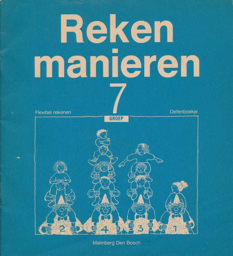 Reken Manieren oefenboekje groep 7 (per stuk)