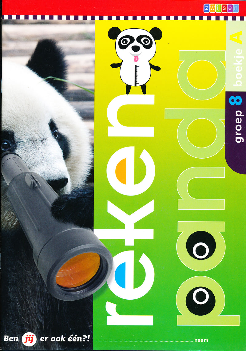 Rekenpanda werkboek 8A (per stuk)