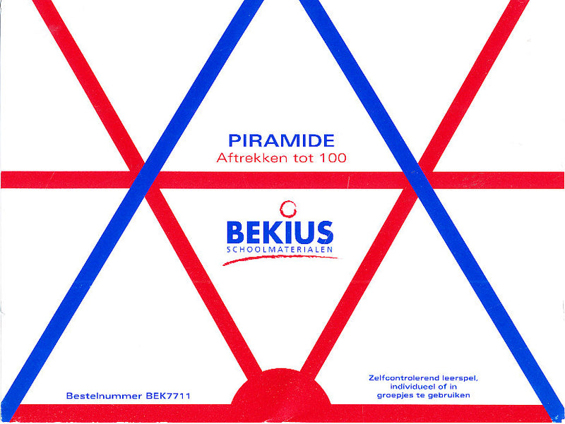 Reken Piramide Aftrekken tot 100