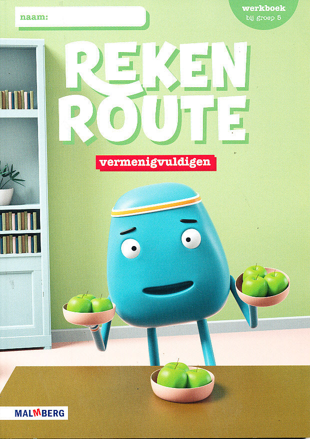 Reken Route Werkboek Vermenigvuldigen groep 5 (per stuk)