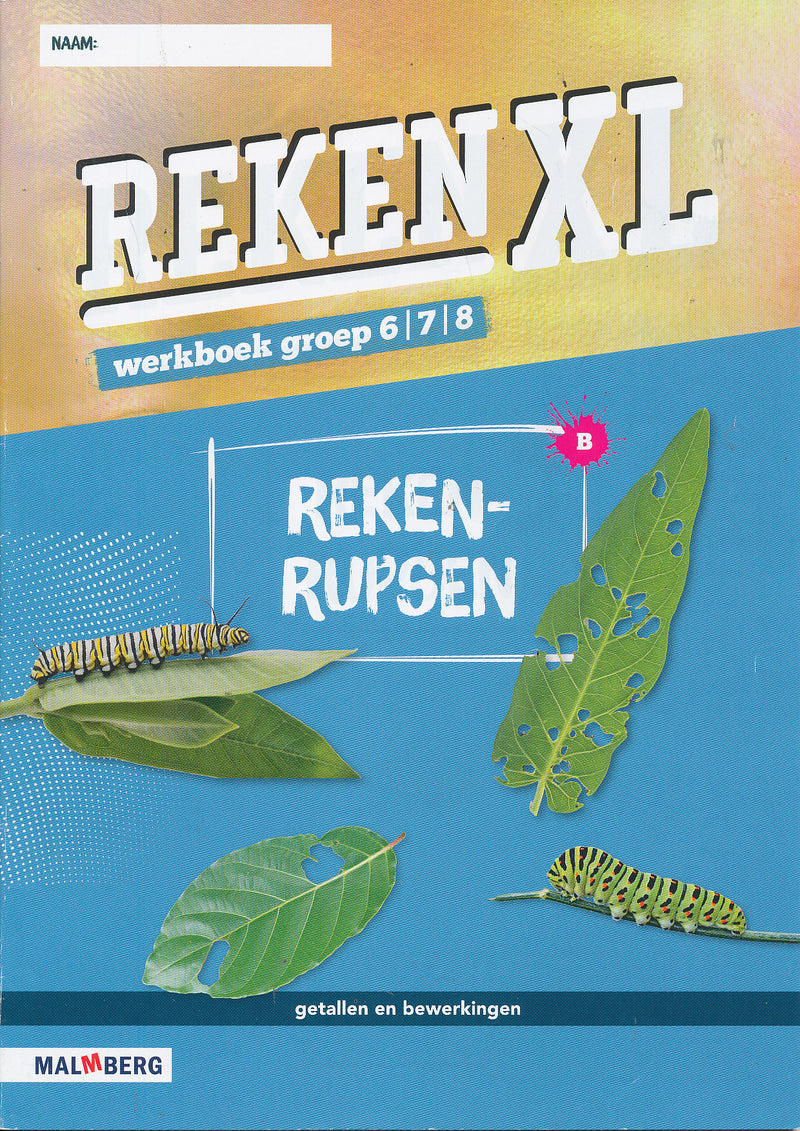 RekenXL Werkboek Rekenrupsen groep 6/7/8 (per stuk)