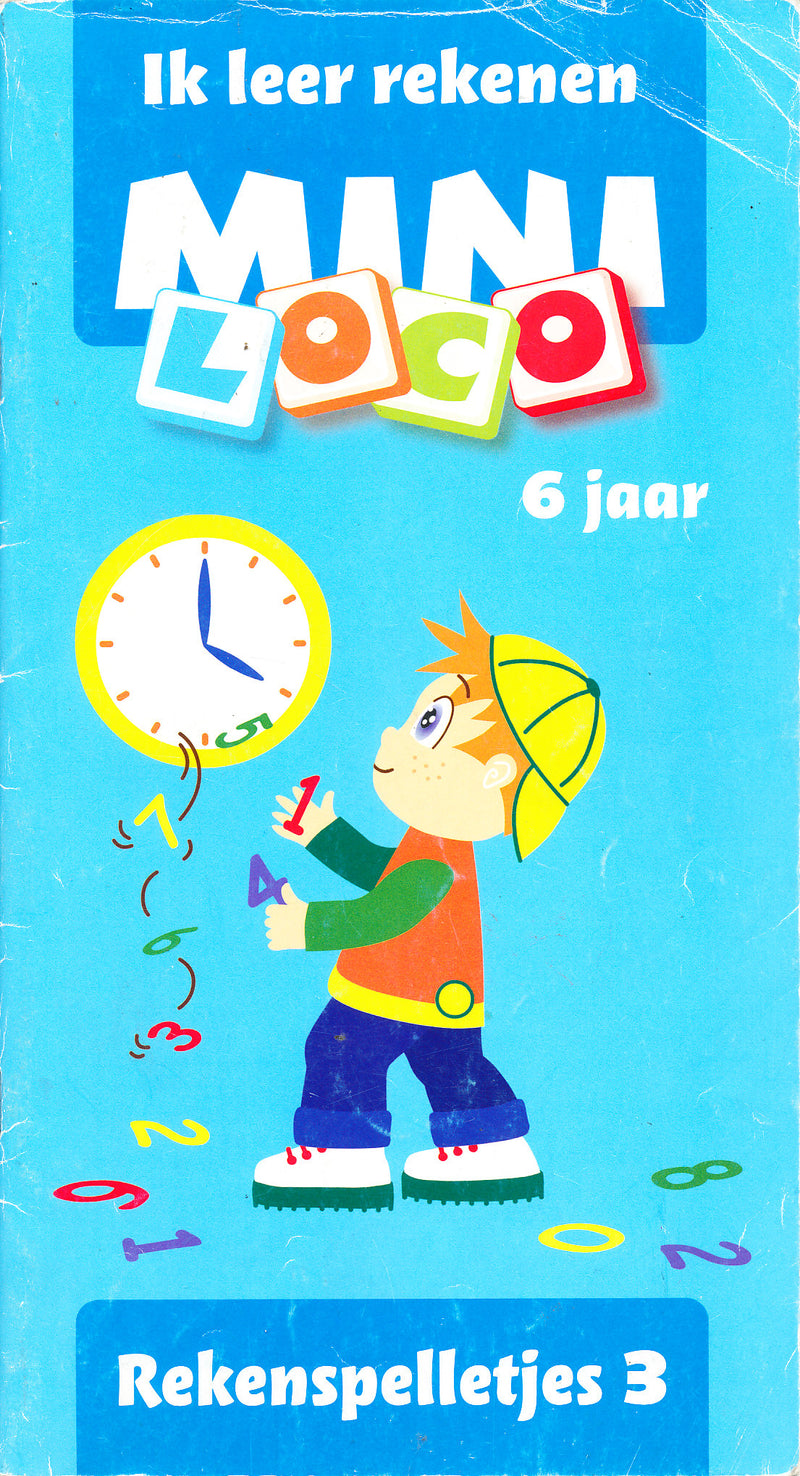 Mini Loco Rekenspelletjes 3, Ik leer rekenen (5-6 jaar)