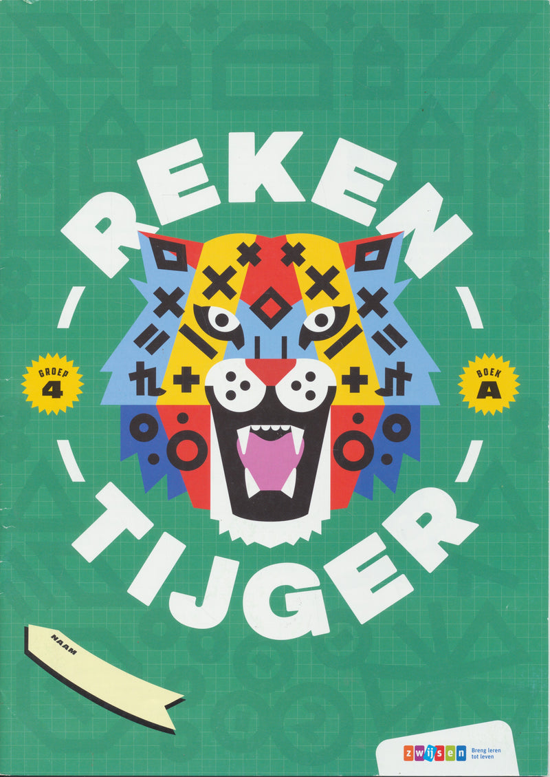 Rekentijger Versie 2 Werkschrift 4A (per stuk)