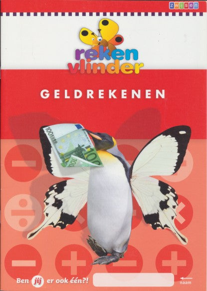 Rekenvlinder Werkboek Geldrekenen (per stuk)