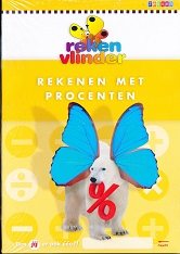 Rekenvlinder Werkboek Rekenen met Procenten (per stuk)