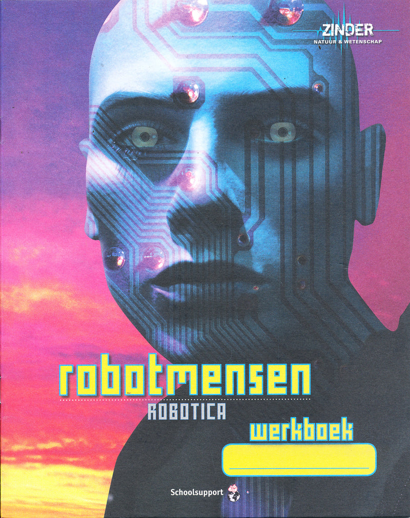 Zinder 11+ Mens & Maatschappij Werkboek Robotmensen (per stuk)